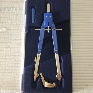 Staedtler Comfort Precision Drafting Compass 3 Piece Set Set In Box 55201